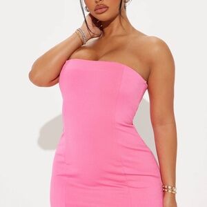 Pink Fashion Nova dress